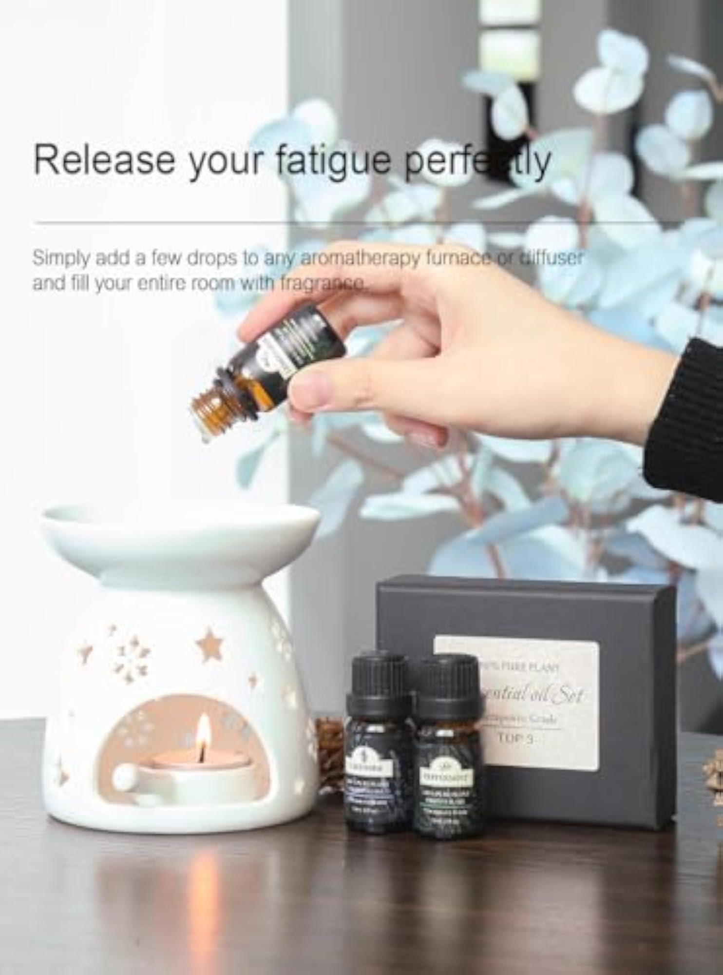 Essential Oil for Home Fragrance Diffuser, Pack of 3